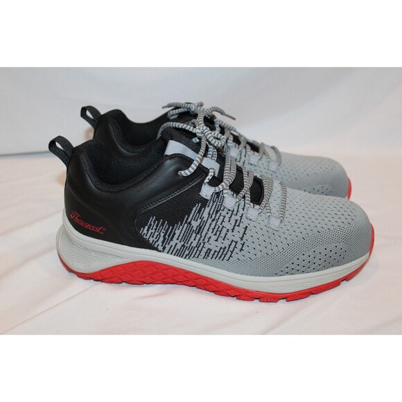 Thorogood Ast Low Work & Safety shoes Men's sz 12 Wide (809-6112) grey/black - Picture 2 of 7